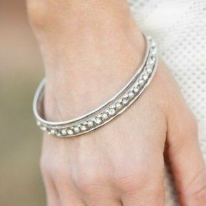 Ballroom Bauble White Bracelet